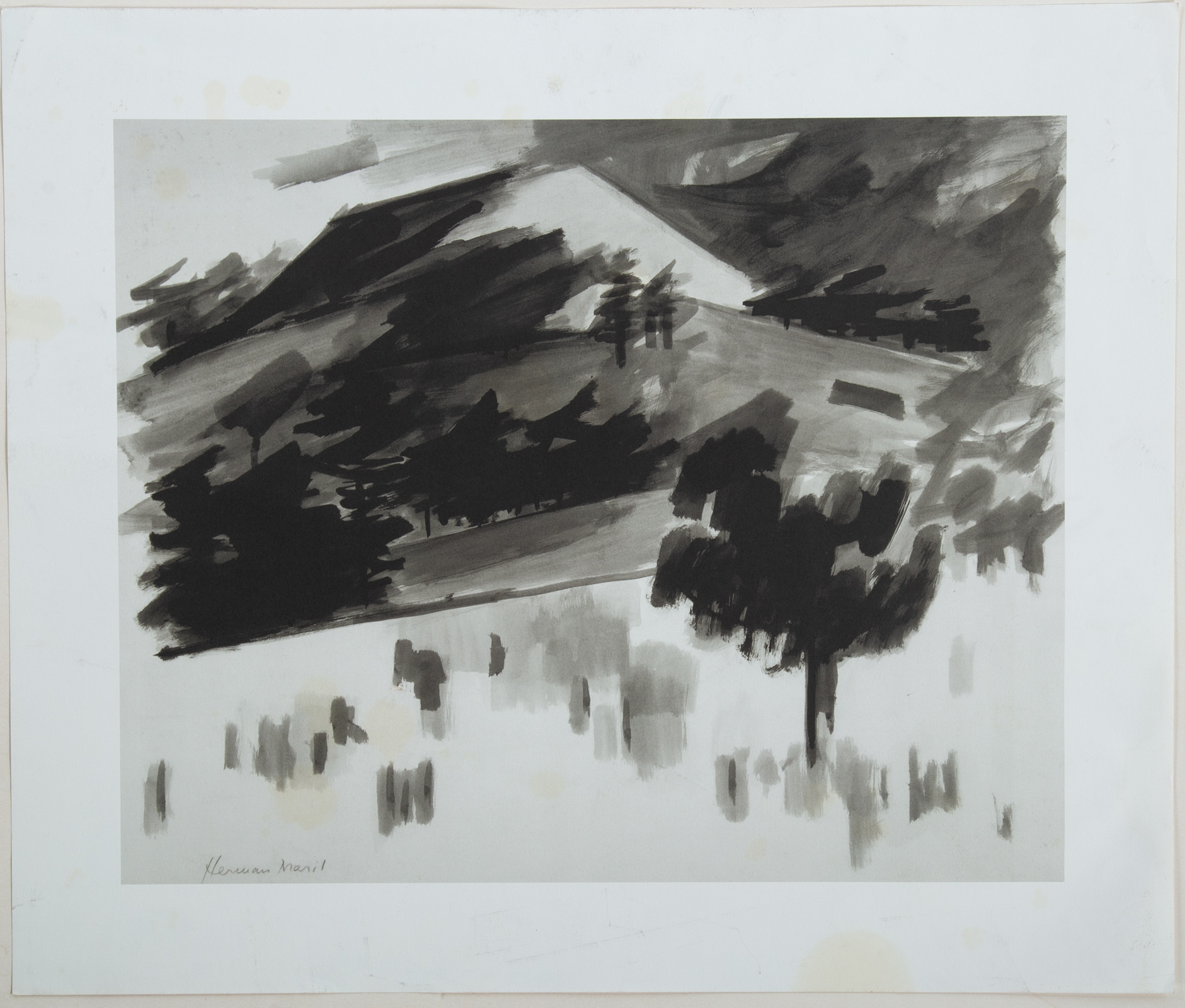 HERMAN MARIL, MONOCHROME
