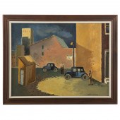 HERMAN MARIL. "PARKING LOT," O