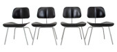 HERMAN MILLER DCM CHAIRS, 4<br