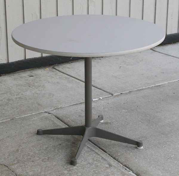 Herman Miller round dinette table