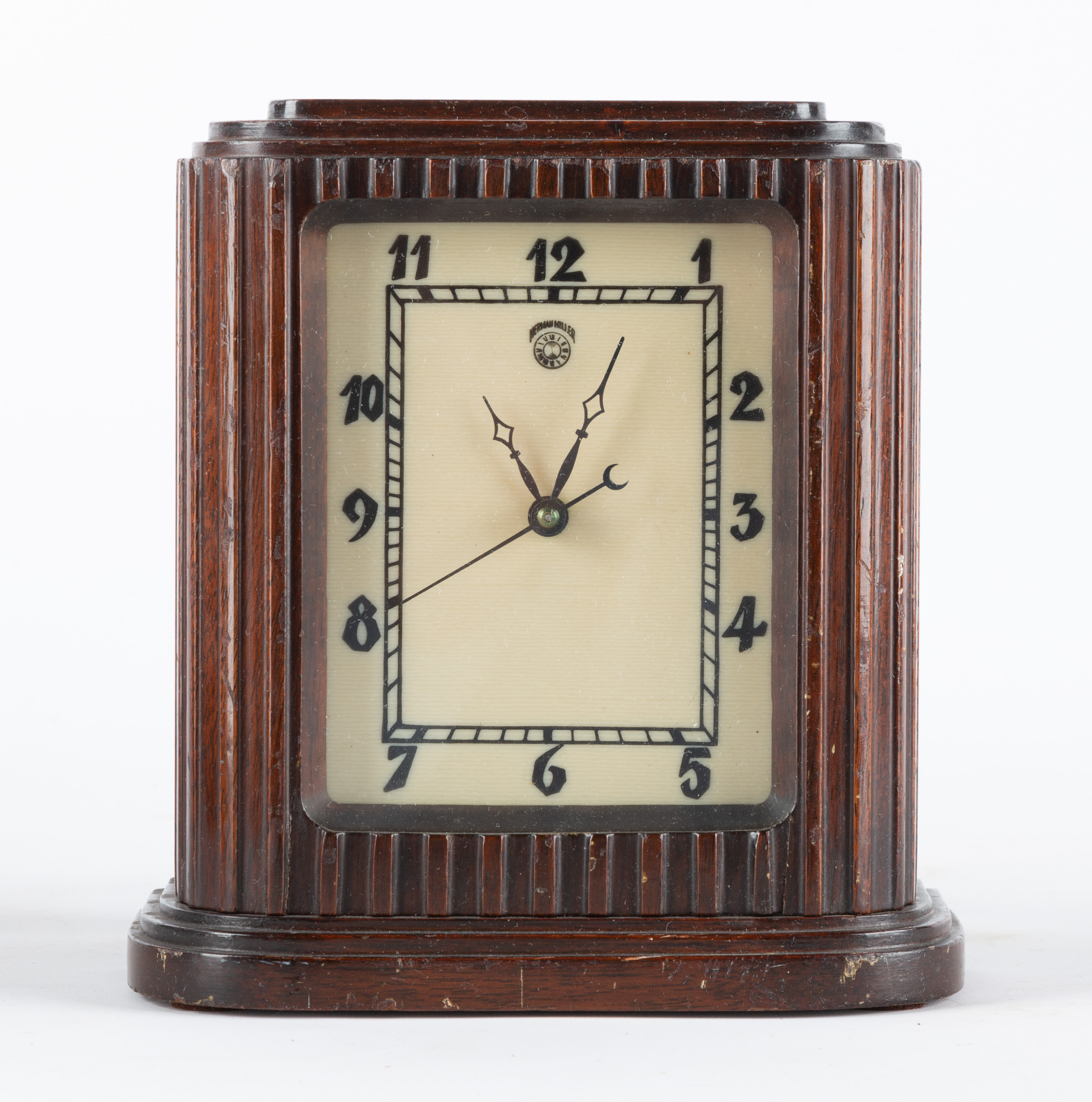HERMAN MILLER SHELF CLOCK Wooden