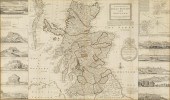 HERMAN MOLL, MAP OF SCOTLAND,