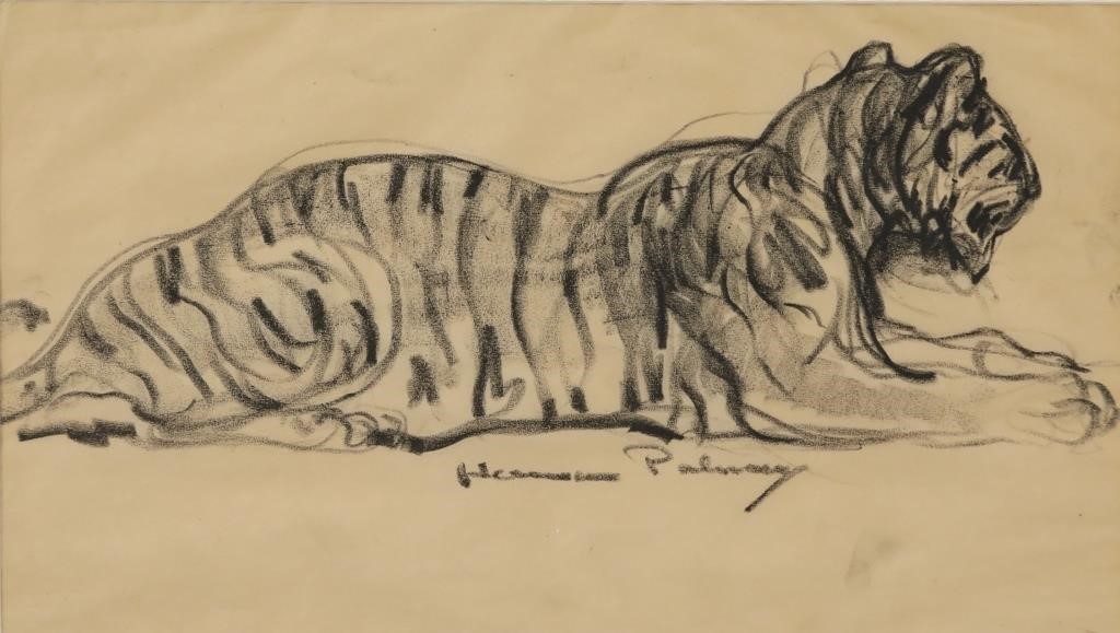 HERMAN PALMER (1894-1946)Tiger