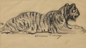 HERMAN PALMER (1894-1946)Tiger