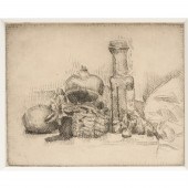 HERMAN ROSE, ETCHING, 1997 Her