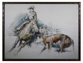 HERMAN, WESTERN COWBOY PAINTIN