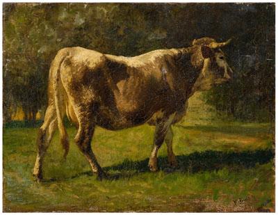 Hermann Baisch painting (German,