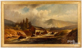HERMANN GUSTAV SIMON OIL ON CA