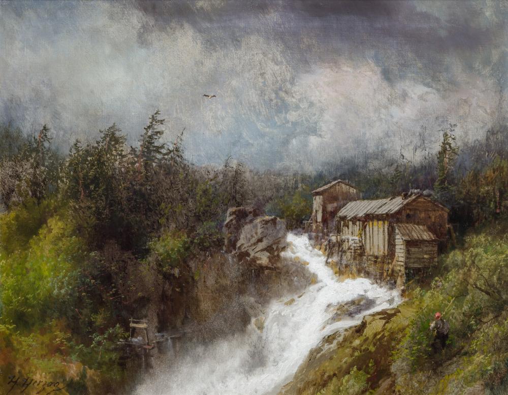 HERMANN HERZOG, AMERICAN / GERMAN