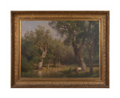 HERMANN HERZOG 'COWS IN TREES'