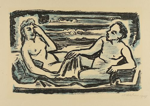 HERMANN MAX PECHSTEIN (GERMAN