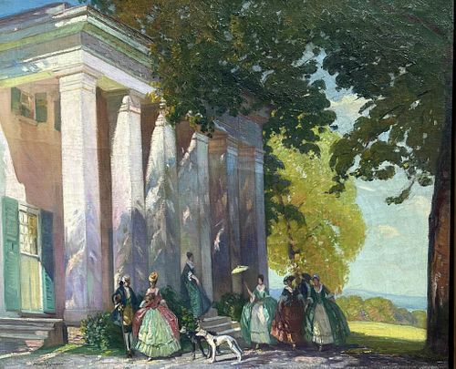 HERMANN, O/C IMPRESSIONIST MANOR