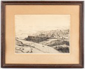 HERMANN STRUCK "SCENE OF CITY