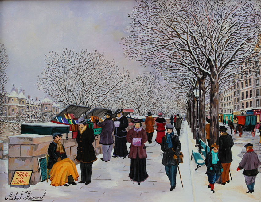 HERMEL Michel (French 1934-):