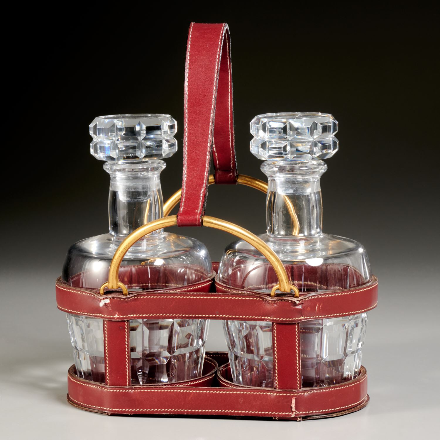 HERMES AND BACCARAT, LEATHER