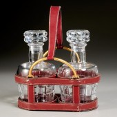 HERMES AND BACCARAT, LEATHER D