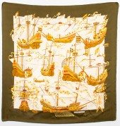 HERMES "ARMADA" SILK SCARF Her