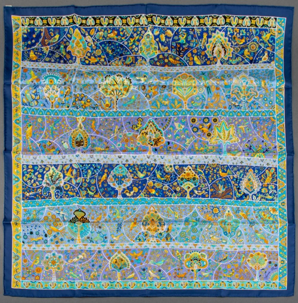 HERMES "AU PAYS DES OISEAUX-FLEURS"