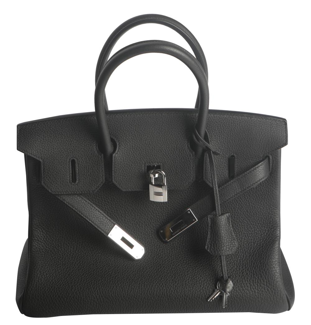 HERMES BIRKIN BAGblack Togo