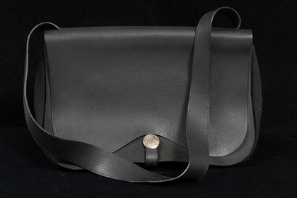 Hermes black Colorado shoulder bag