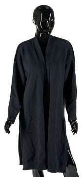 HERMES BLEU NOIR CASHMERE KNIT