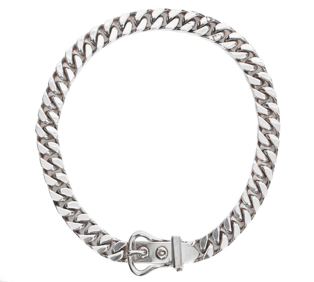 HERMES BOUCLE SELLIER LINK STERLING
