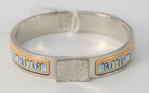 HERMES BRACELET, WITH INSET