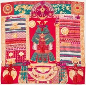 HERMES CASHMERE & SILK SCARF,