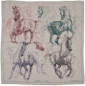 HERMES CASHMERE & SILK SHAWL,