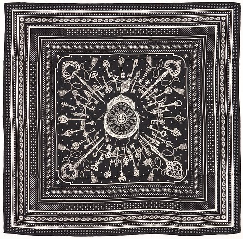 HERMES CASHMERE & SILK SHAWL, LES