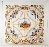 HERMES "CAVALIERS PEULS" SILK