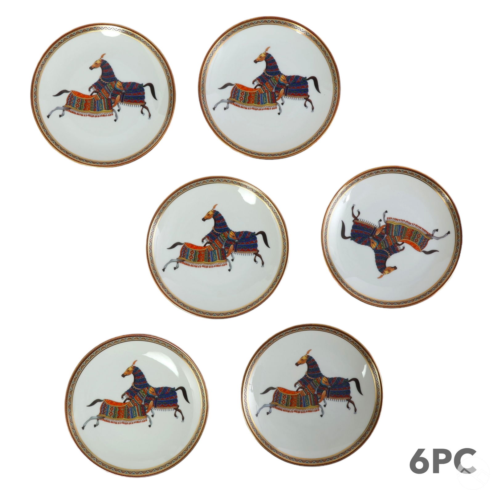 HERMES CHEVAL D' PORCELAIN BREAD