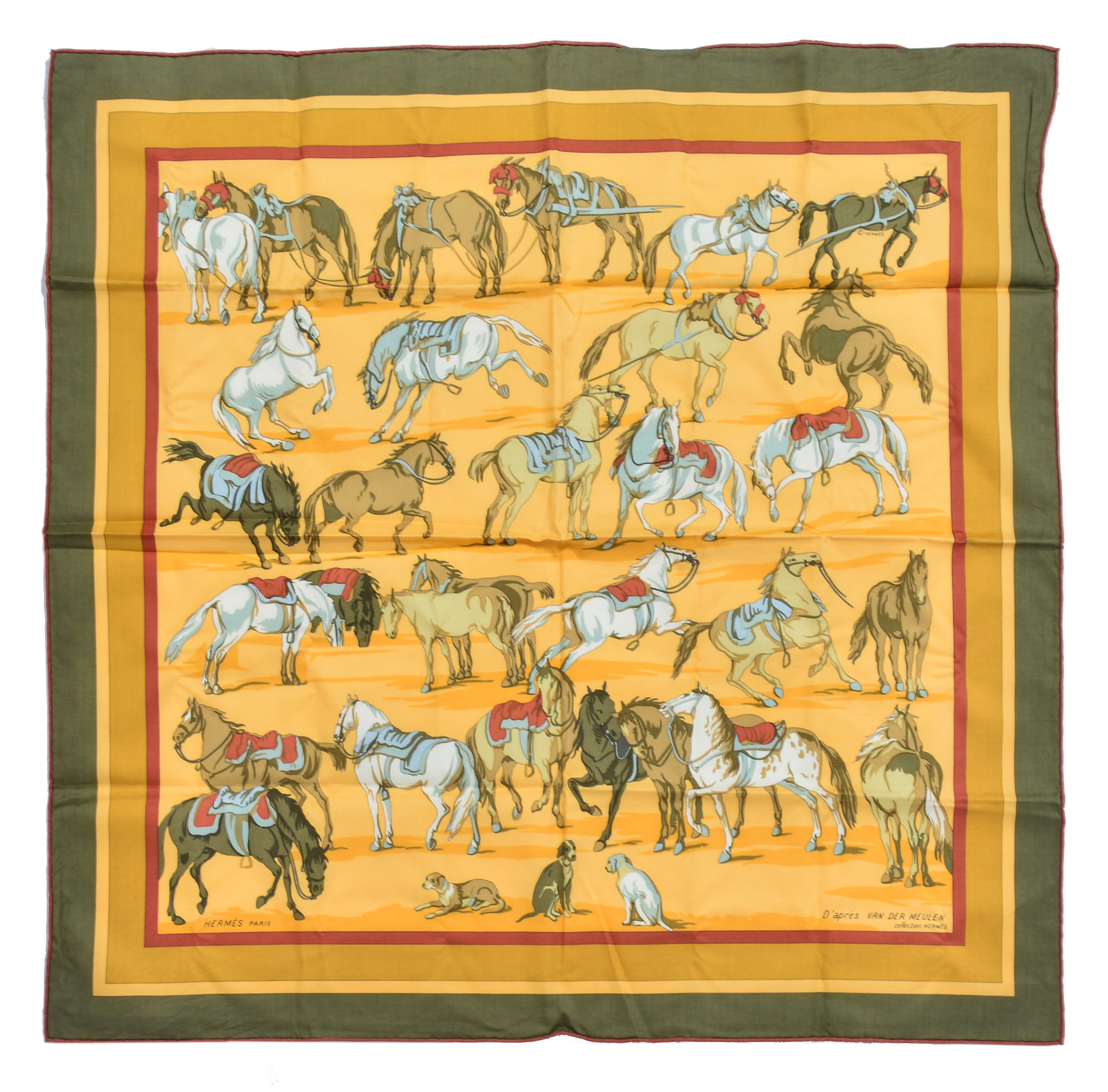 HERMES "CHEVAUX D'APRES VAN DER