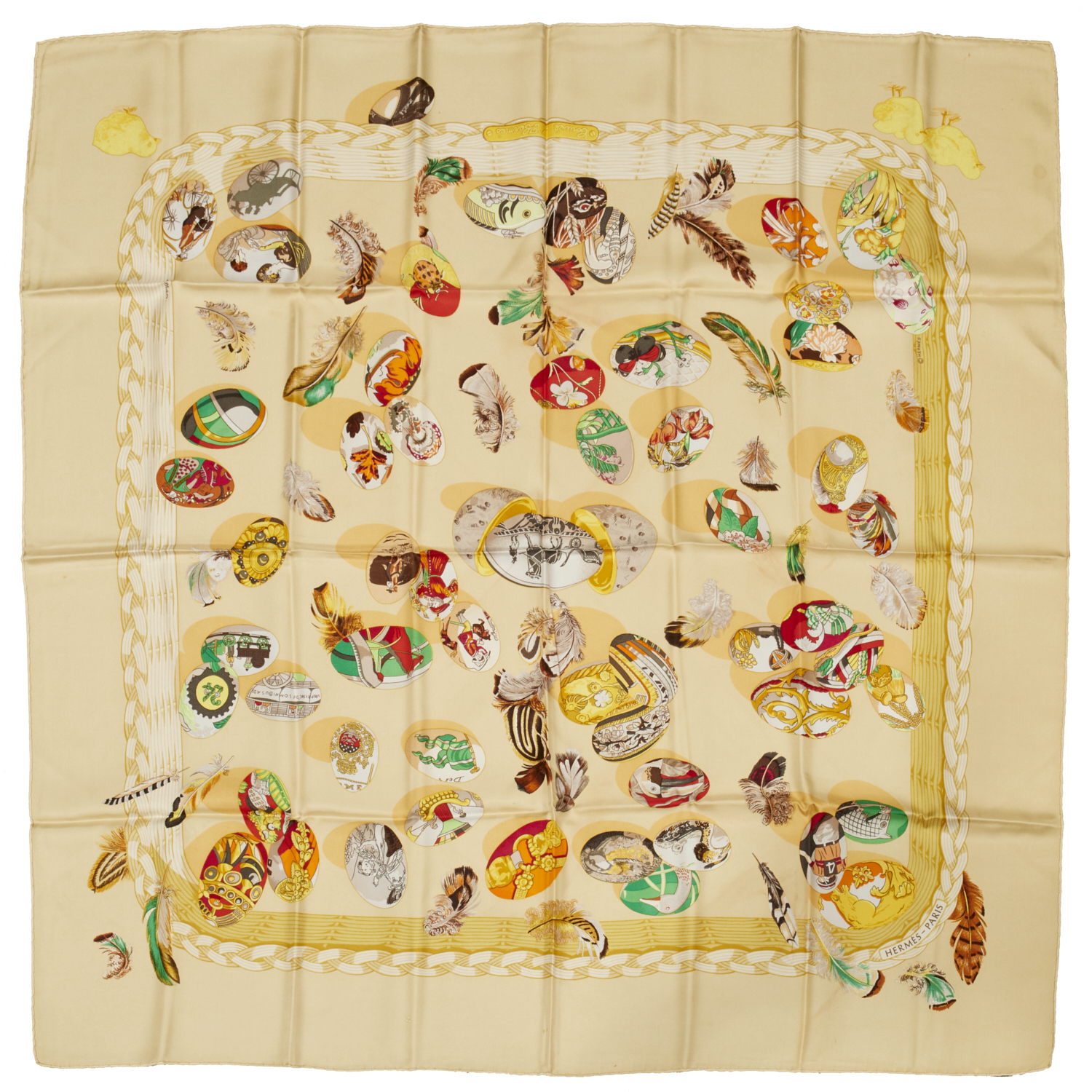 HERMES "COUVEE D'HERMES" 90 CM