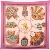 HERMES "CUIRS DU DESERT" SILK