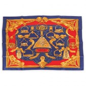 HERMèS ETRIERS SILK SCARFDESCR