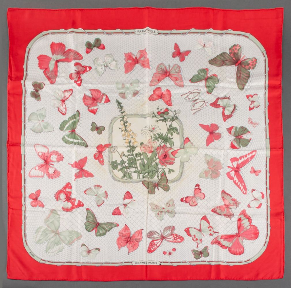 HERMES "FARANDOLE" SQUARE SILK