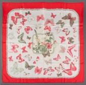 HERMES "FARANDOLE" SQUARE SILK