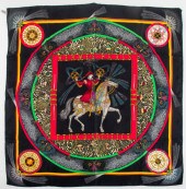 HERMES "FEUX D'ARTIFICE" BLACK