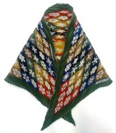 HERMES "FEUX DE L'HIVER" PLISS