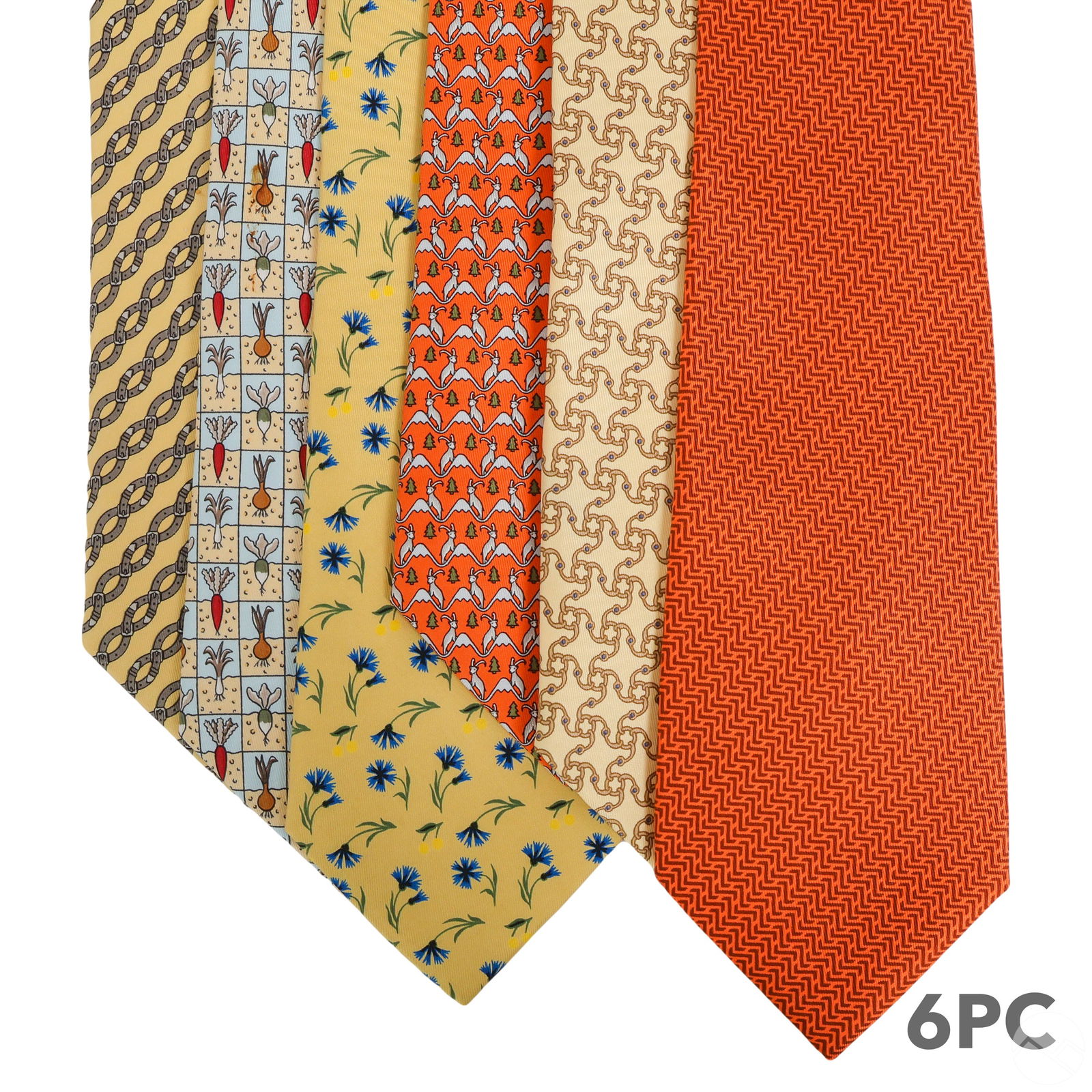 HERMES FRENCH DESIGNER SILK MENS