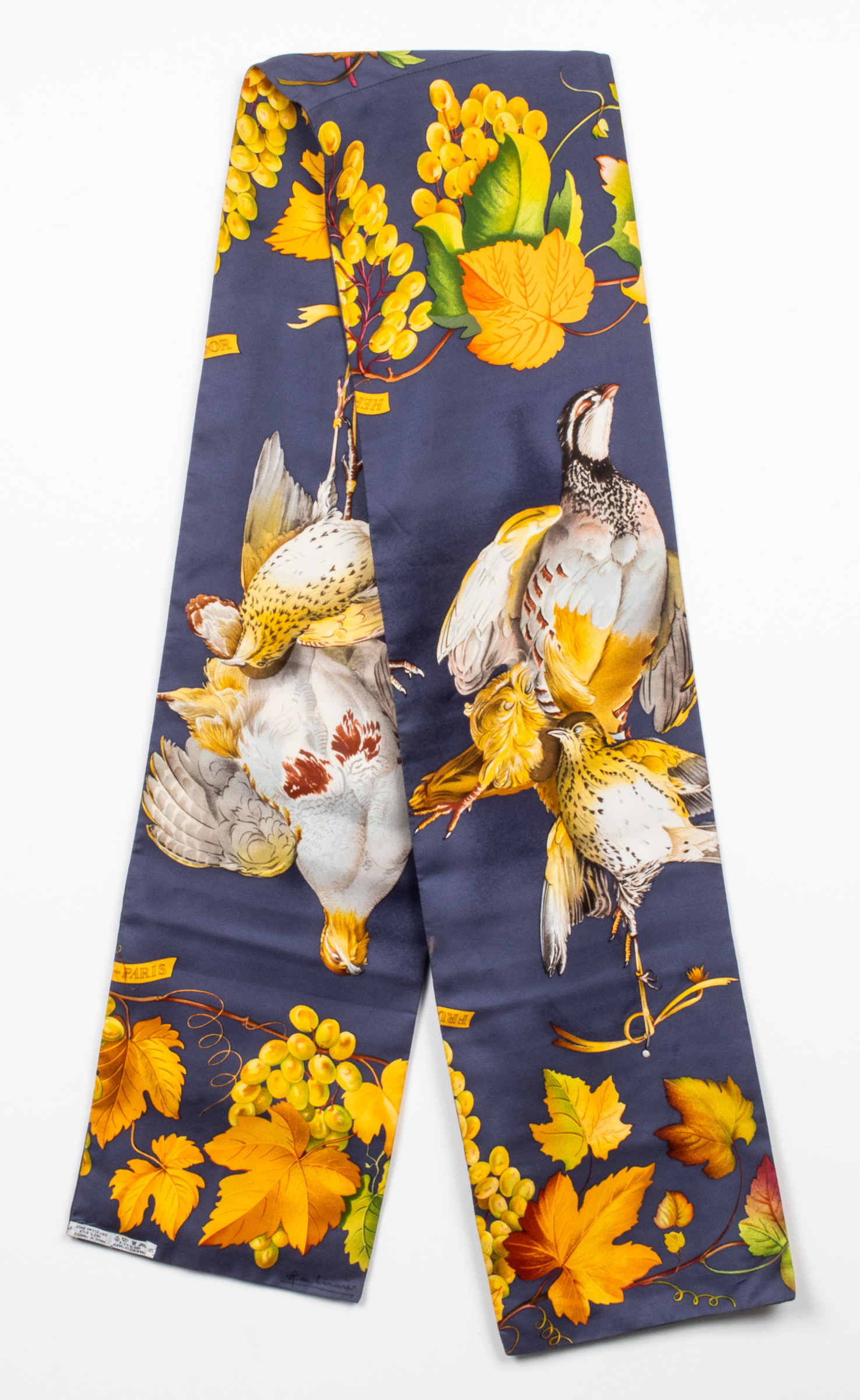 HERMES "FRUCTIDOR" SILK SCARF /