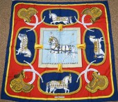 HERMES 'GRAND APPARAT' SILK SC