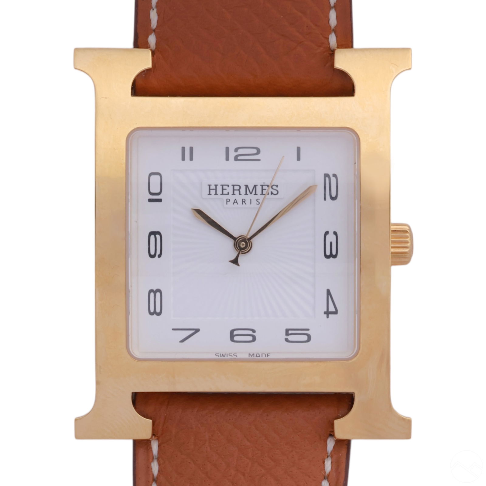 HERMES HEURE GOLDEN H MEN'S REF