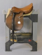 HERMES HORSE SADDLE, WITH STRA