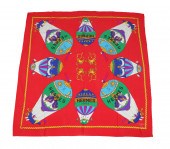HERMES "HOT AIR BALLOONS" SILK