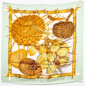 HERMES "JARDIN CREOLE" SILK SC