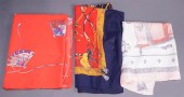HERMES 'LA GALERE' SILK SCARF