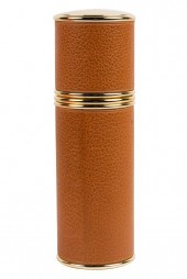 HERMES LEATHER PERFUME CASEgol