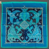 HERMES "LEGENDE KUNA" TURQUOIS